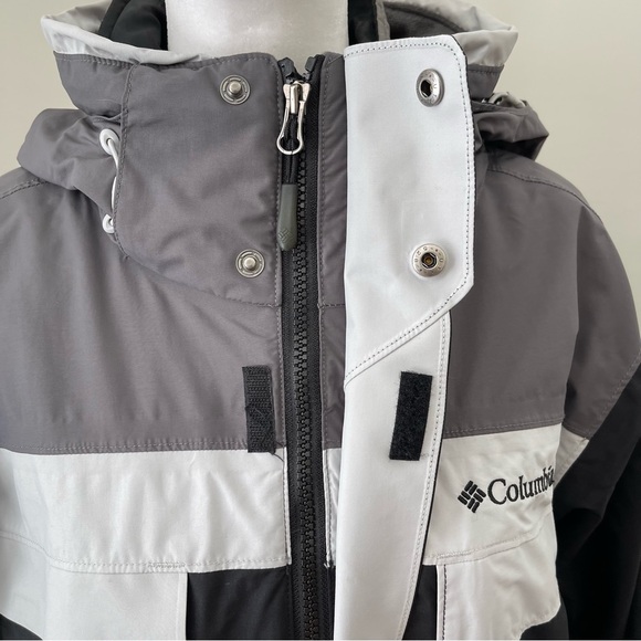 Columbia 3 in 1 Interchange Jacket Black/Gray Size Medium - Picture 6 of 11